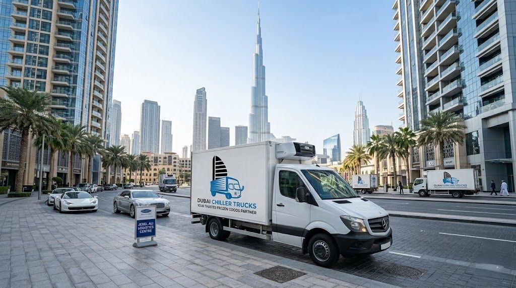 Freezer Van Rental Dubai — Certified Deep-Freeze Transport