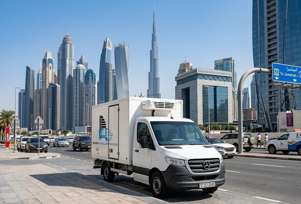 Monthly Chiller Van rental dubai Contract in Dubai