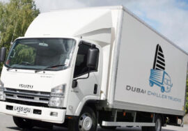 refrigerated truck rental dubai