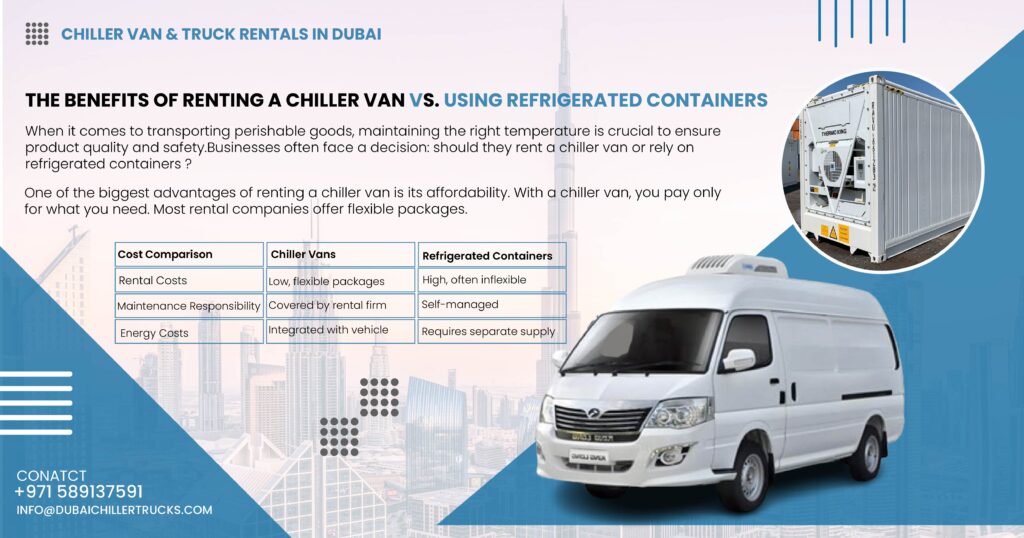 renting chiller van