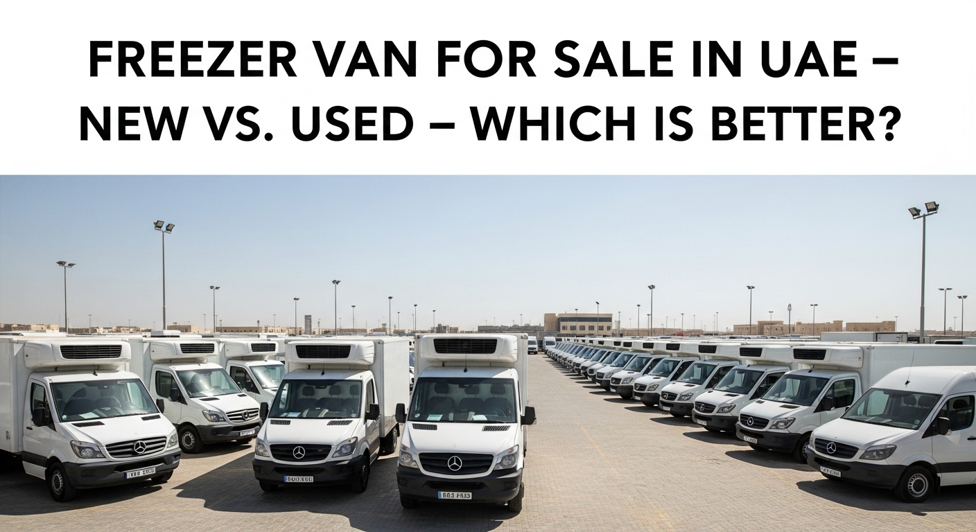 freezer van for sale in the UAE