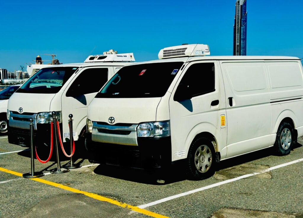 chiller and freezer van