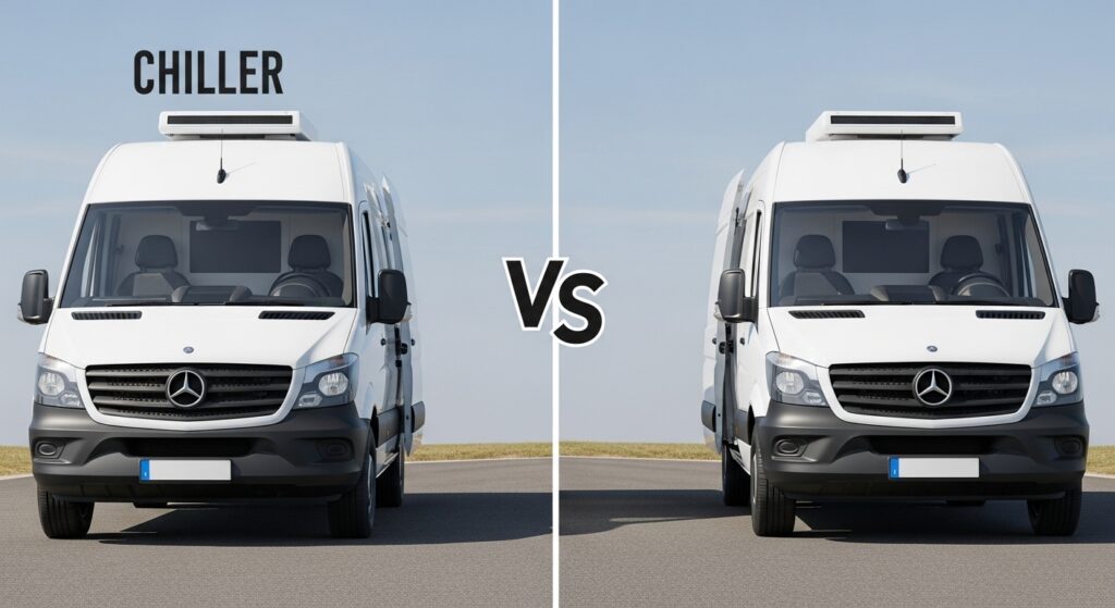 Chiller vs Freezer vs Insulated vans