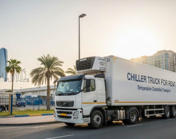3-Ton Chiller Truck For Rent In Abu Dhabi