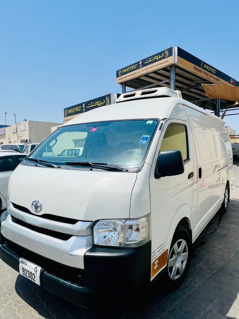 refrigerated van rental services in Ajman