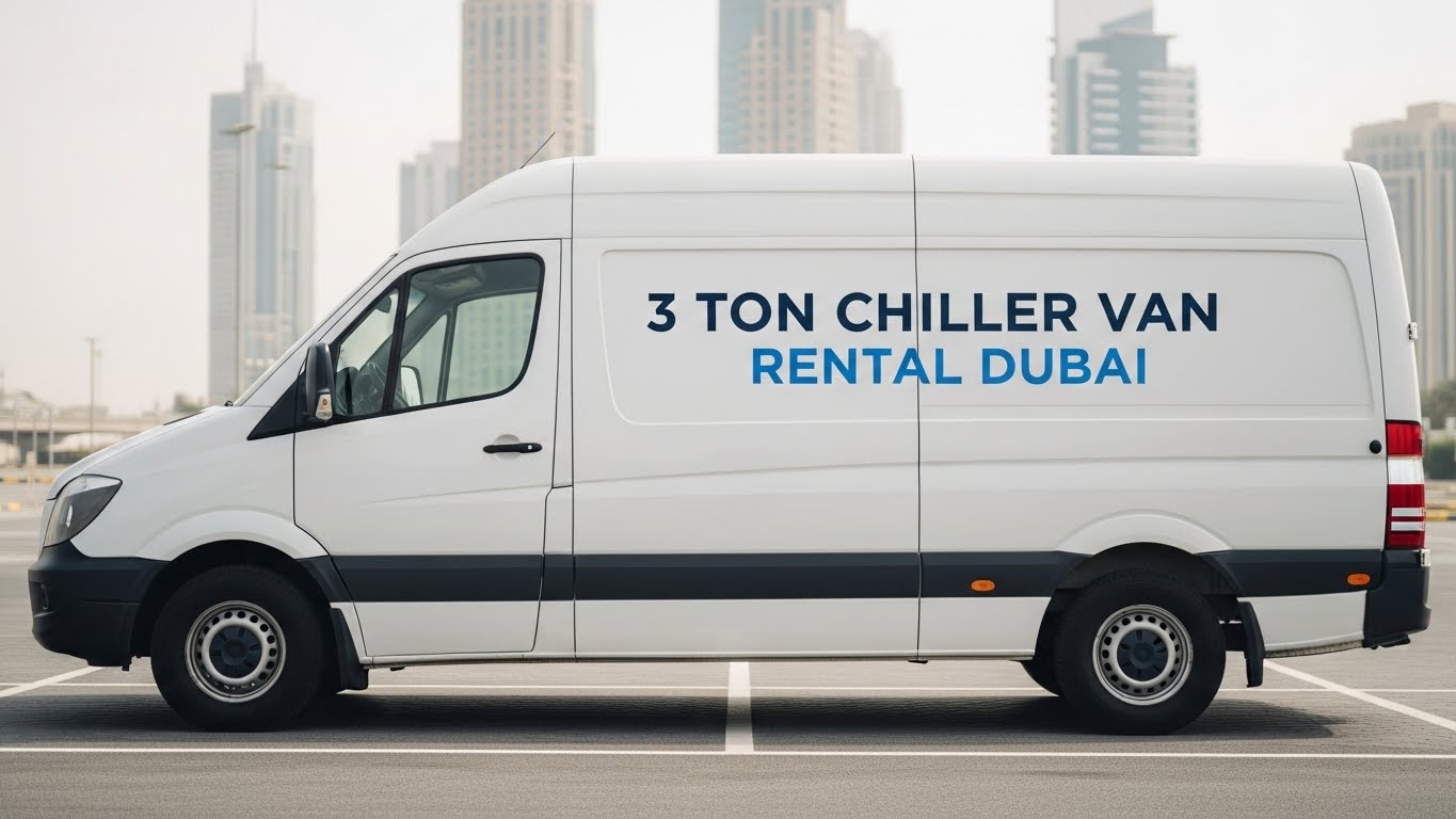3 Ton Chiller Van Rental Dubai