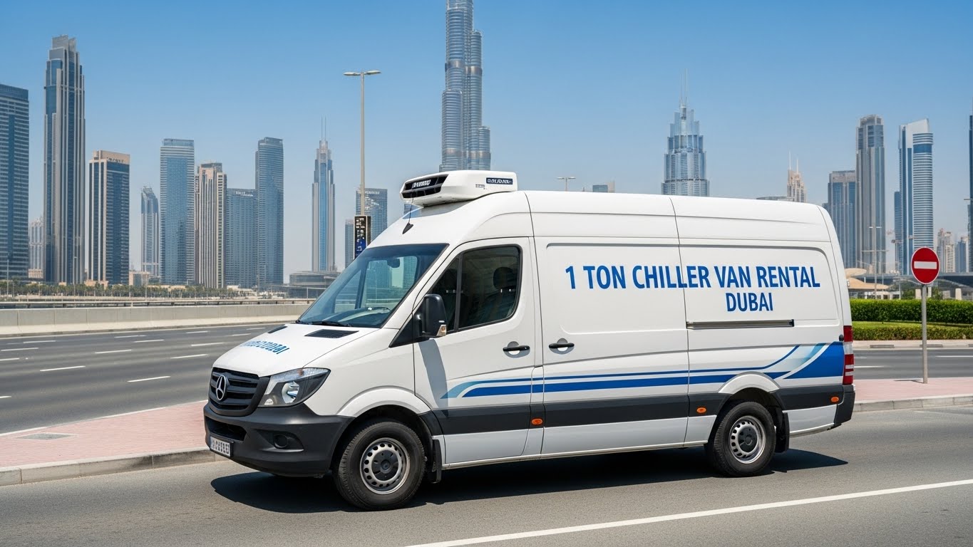 1 Ton Chiller Van Rental Dubai