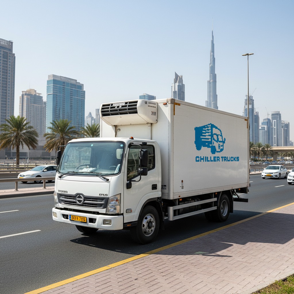 3 Ton Chiller Truck Rental Dubai