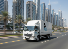 Chiller Truck with Tail Lift