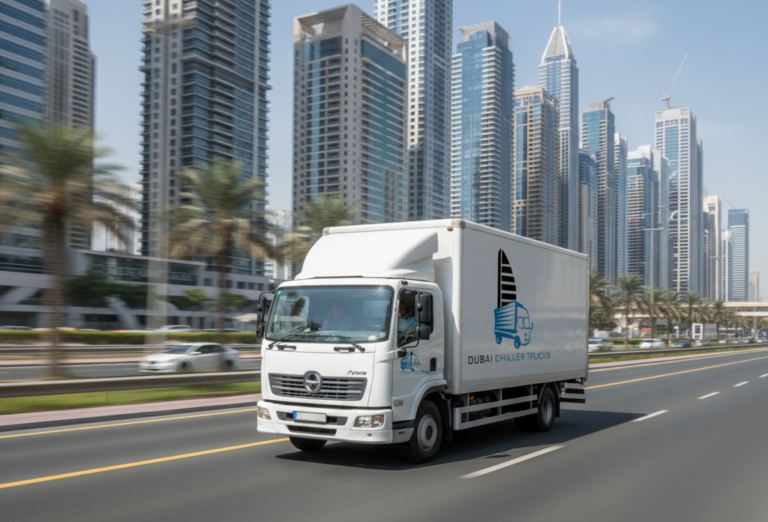 Chiller Truck with Tail Lift